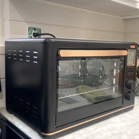 Super Chic CRUX 6-Slice Digital Air Fryer Toaster Oven in Black - Picture 11 of 17